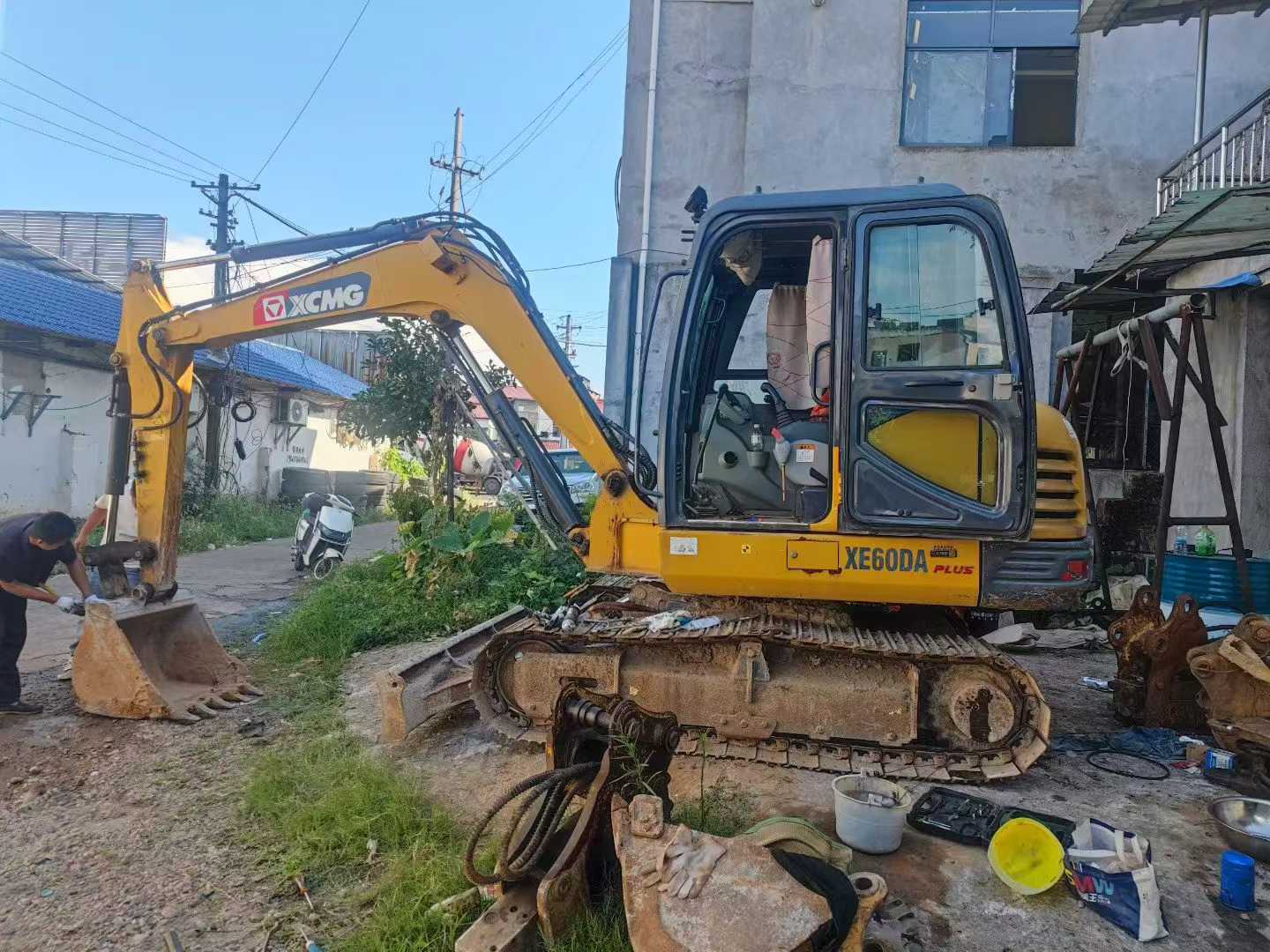 Used XCMG XE60DA Excavator 2021 Model