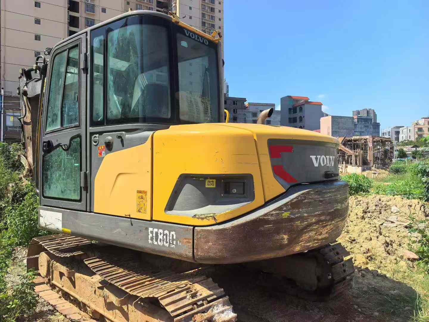Used Volvo EC80D PRO Excavator 2017 Model