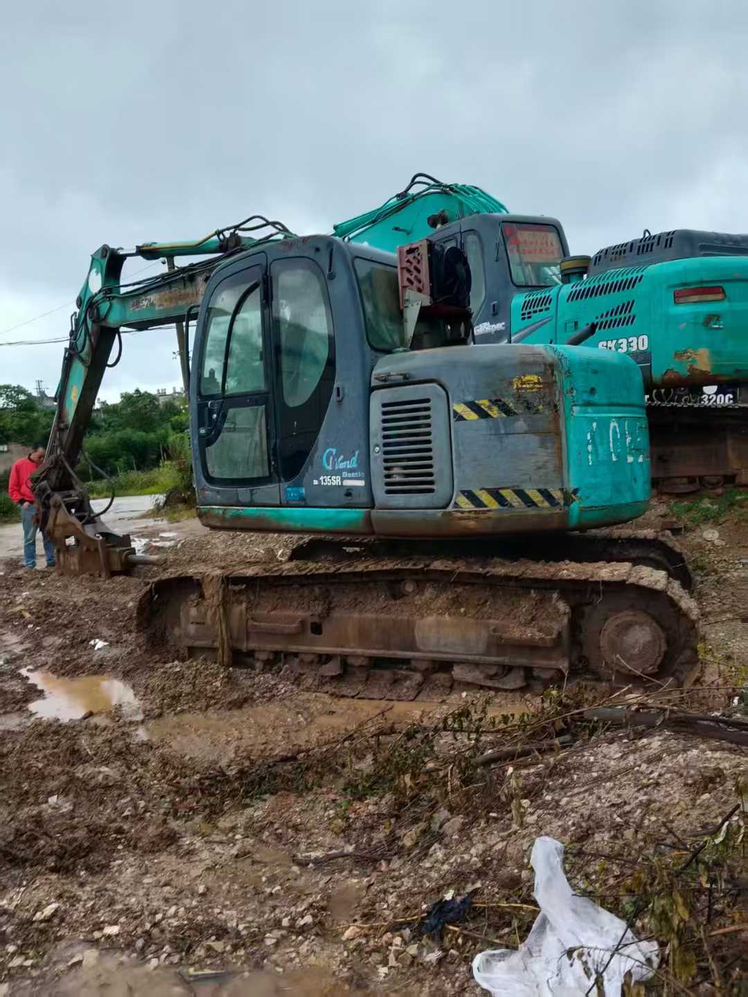 Used Kobelco SK135 Excavator 2016 Model / 3