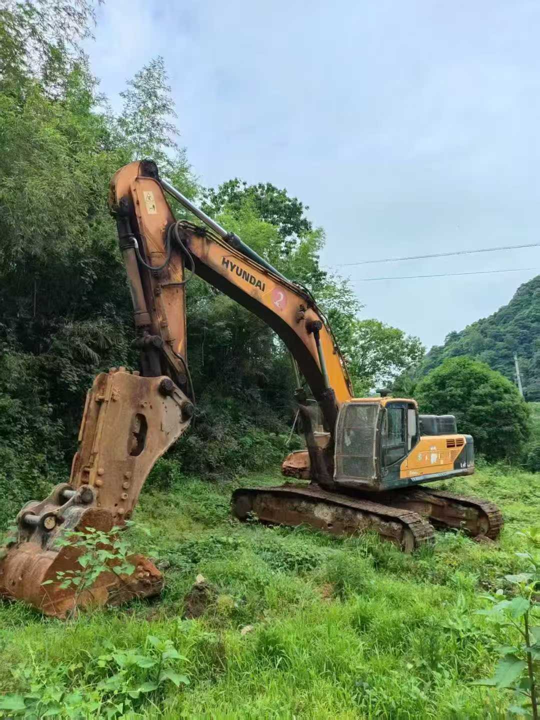 Used Hyundai R485LVS Excavator 2018 Model / 9