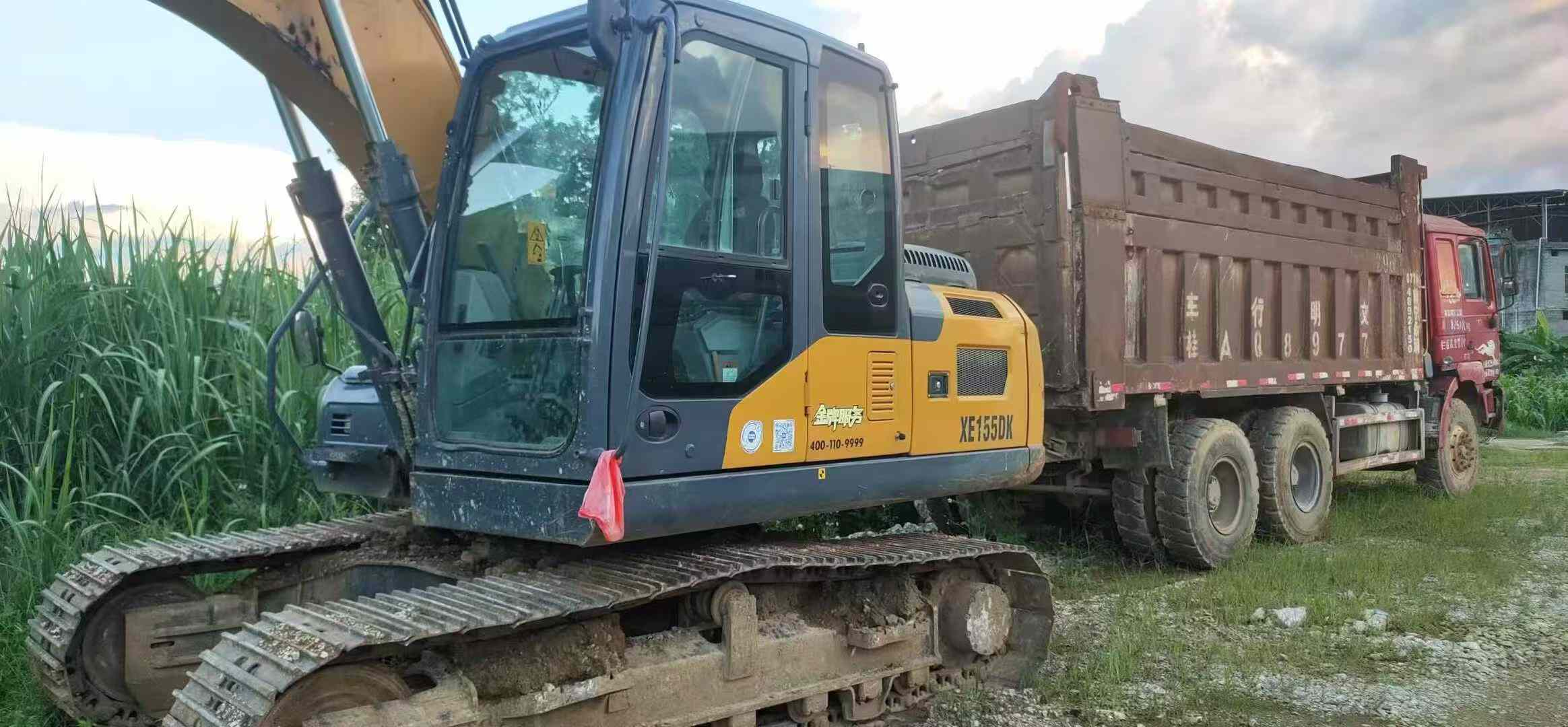 Used XCMG XE55D Excavator 2022 Model
