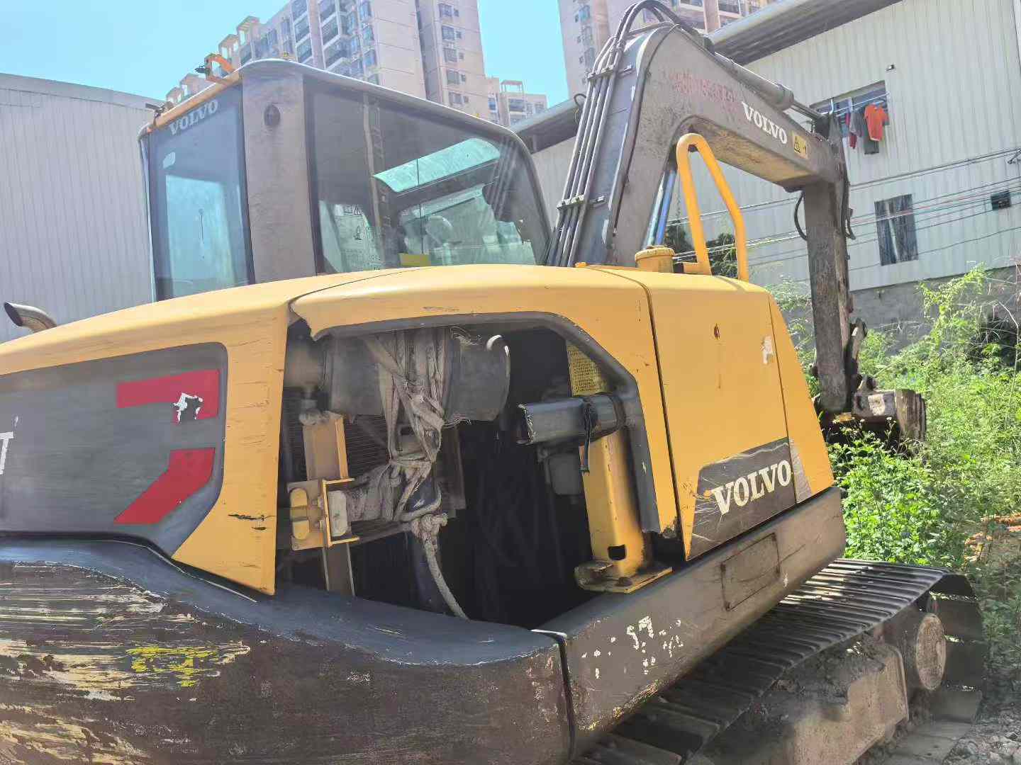 Used Volvo EC80D PRO Excavator 2017 Model / 2