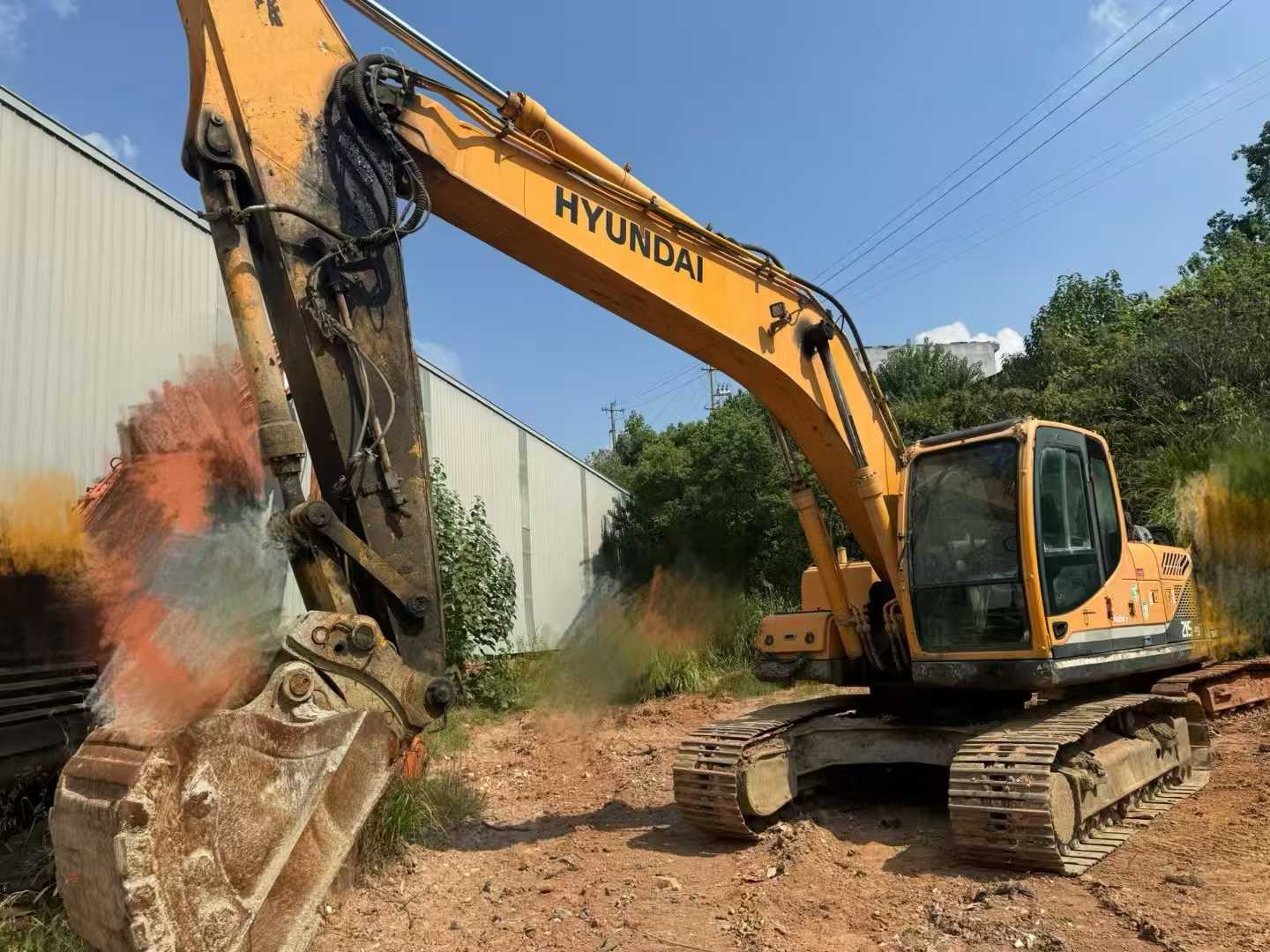 Used Hyundai R215-9 Excavator 2015 Model / 2