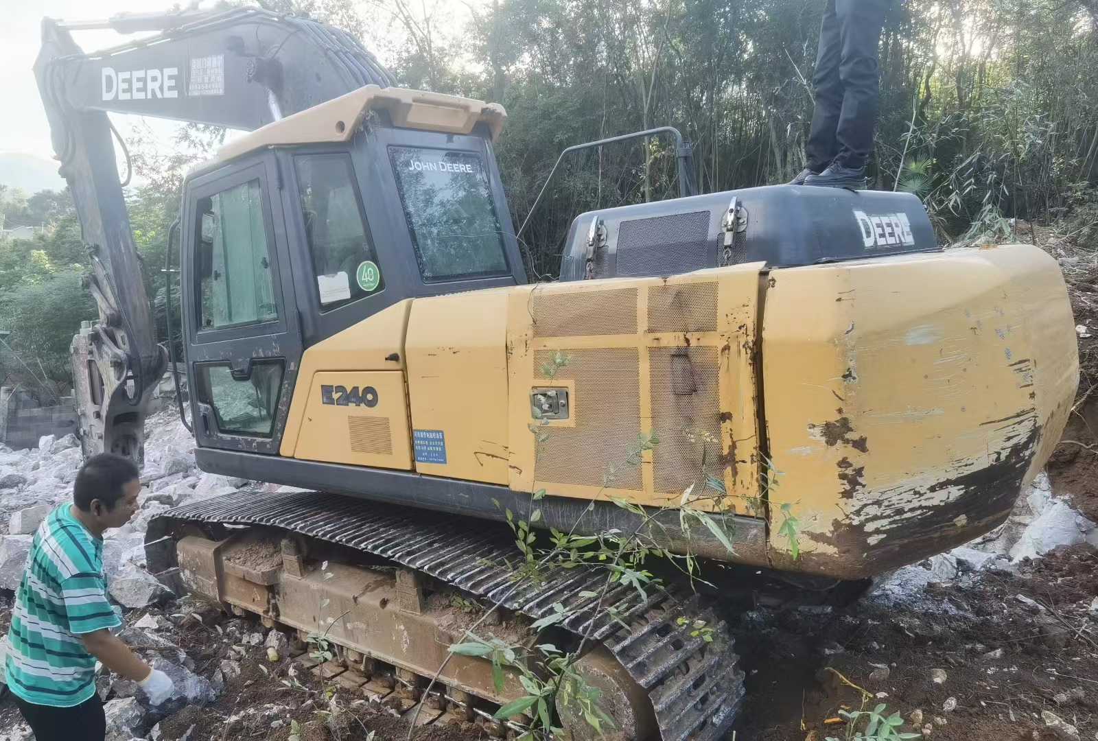 Used JohnDeere E210 Excavator 2016 Model