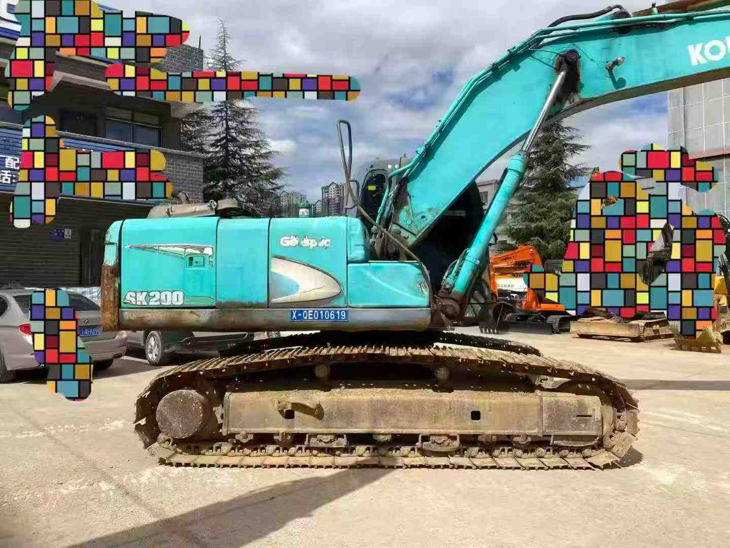 Used Kobelco SK200 Excavator 2016 Model / 8