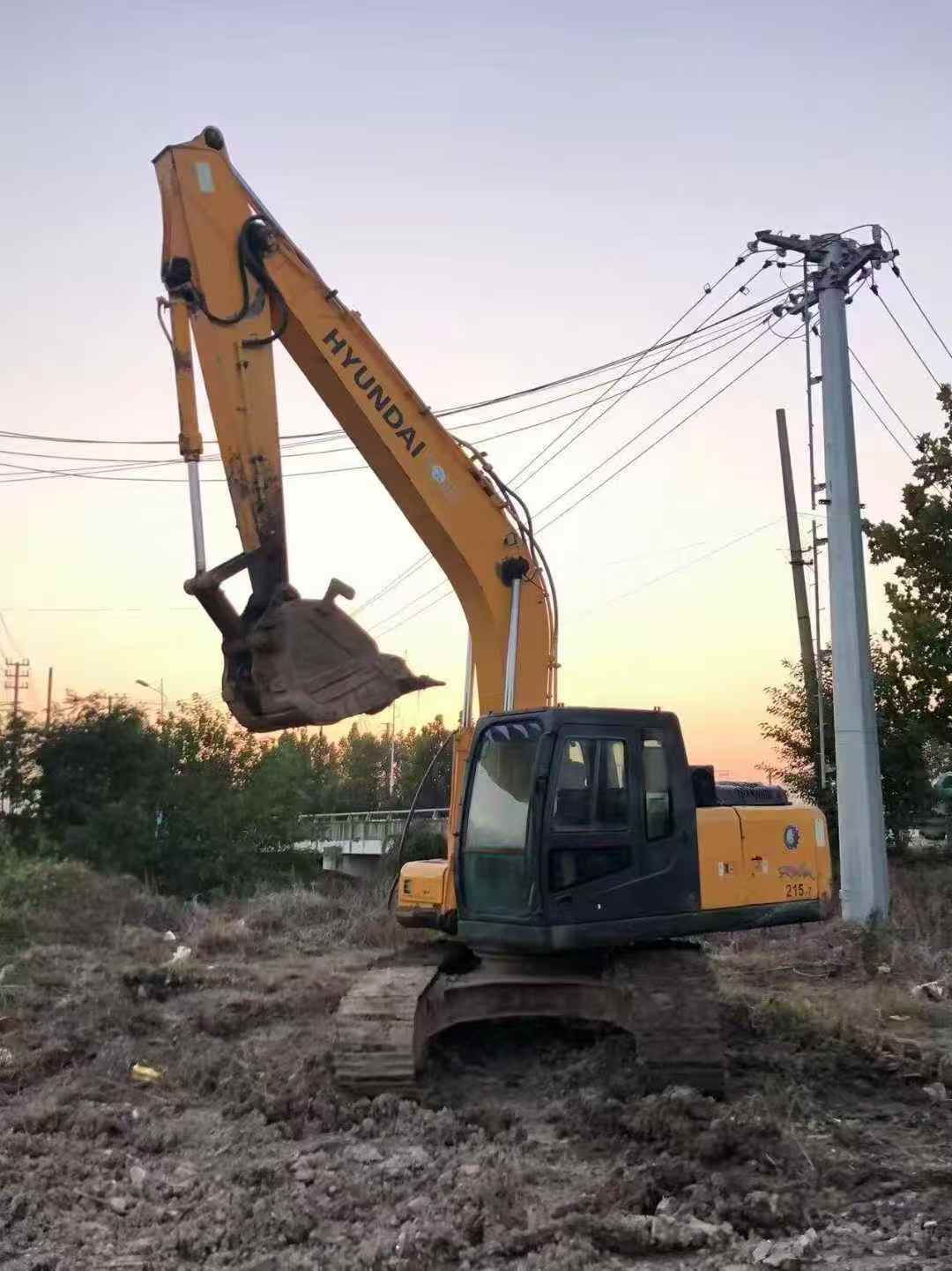 Used Hyundai R215-7 Excavator 2010 Model