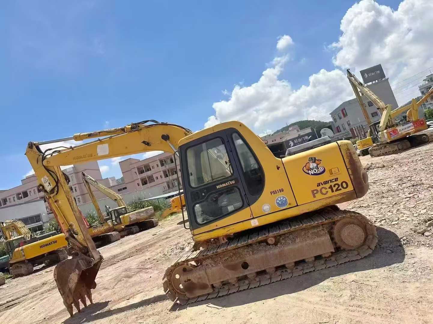 Used Komatsu PC120-6E Excavator 2016 Model