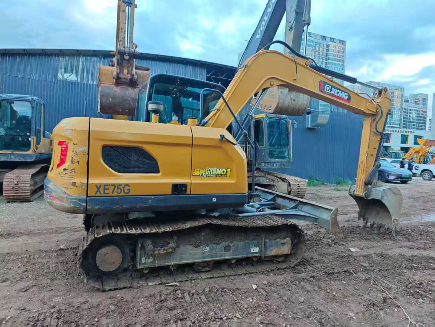 Used XCMG XE75WD Excavator 2023 Model