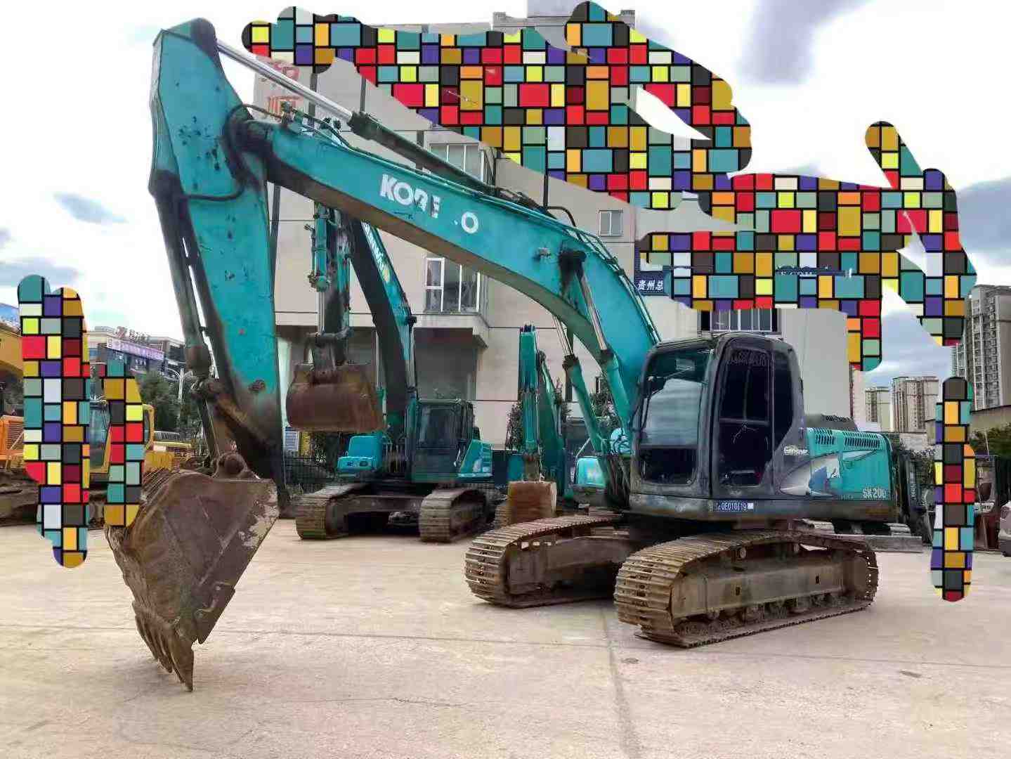 Used Kobelco SK200 Excavator 2016 Model / 7
