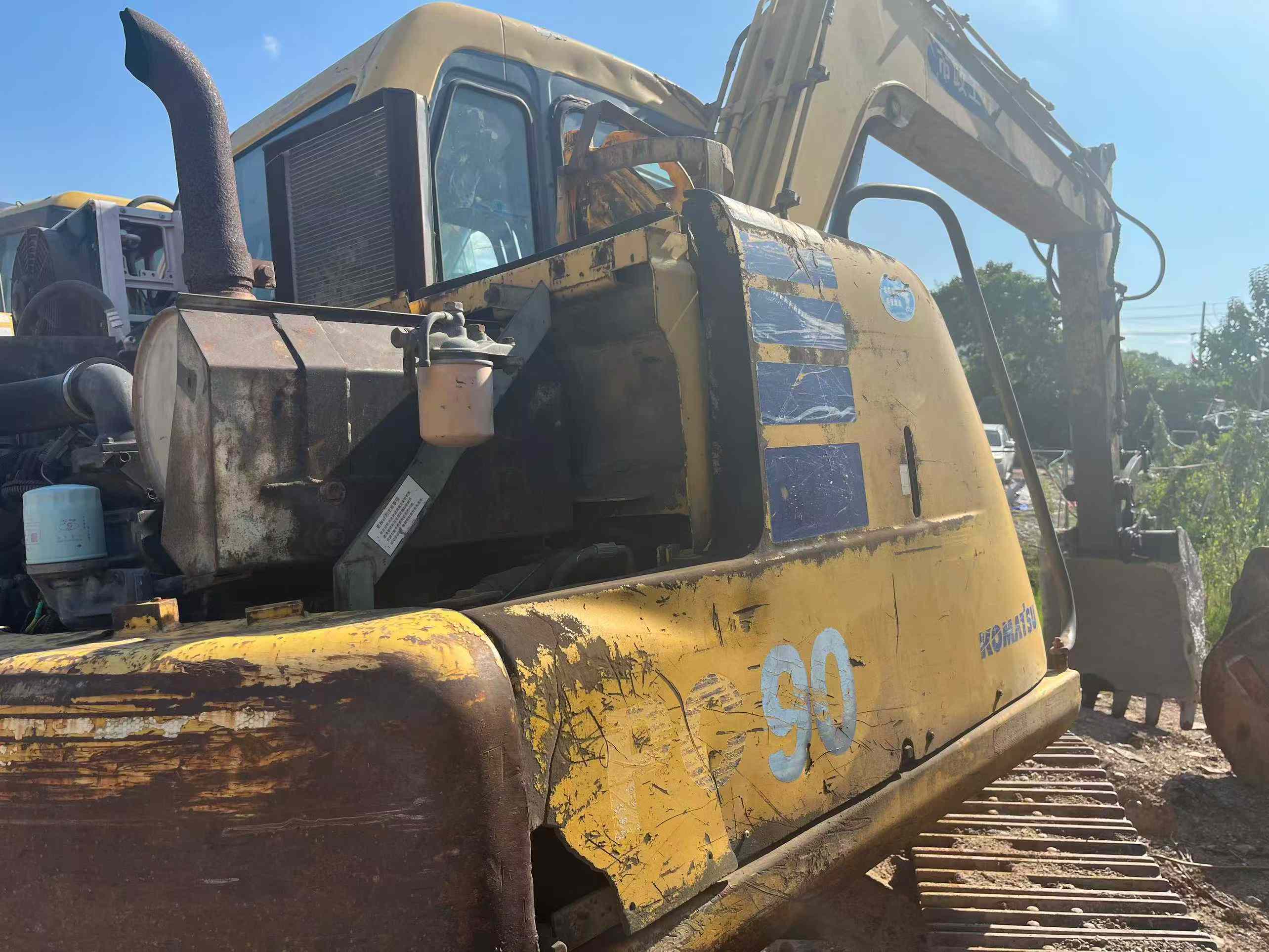 Used Komatsu PC90 Excavator 2016 Model