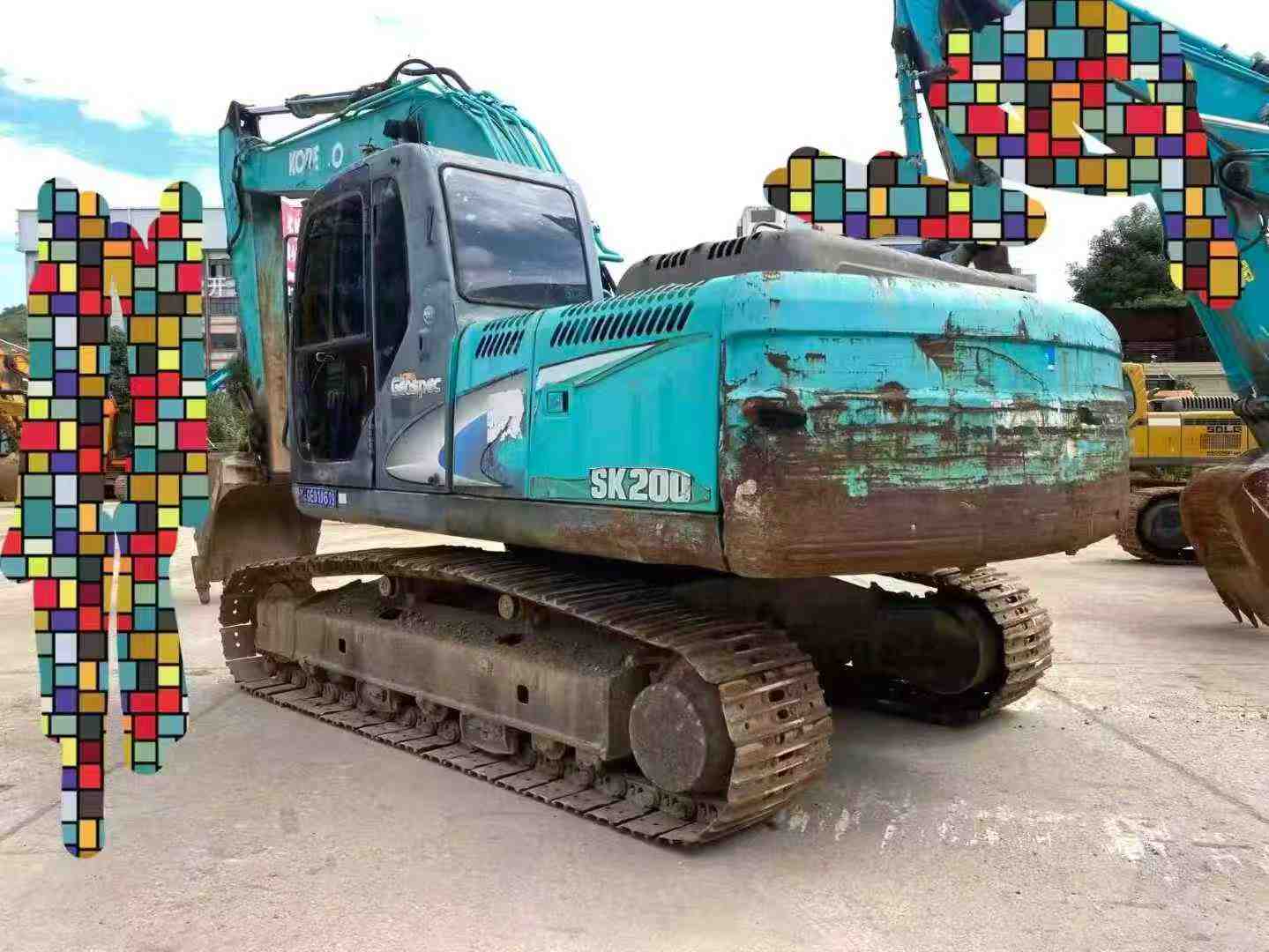 Used Kobelco SK200 Excavator 2016 Model / 3