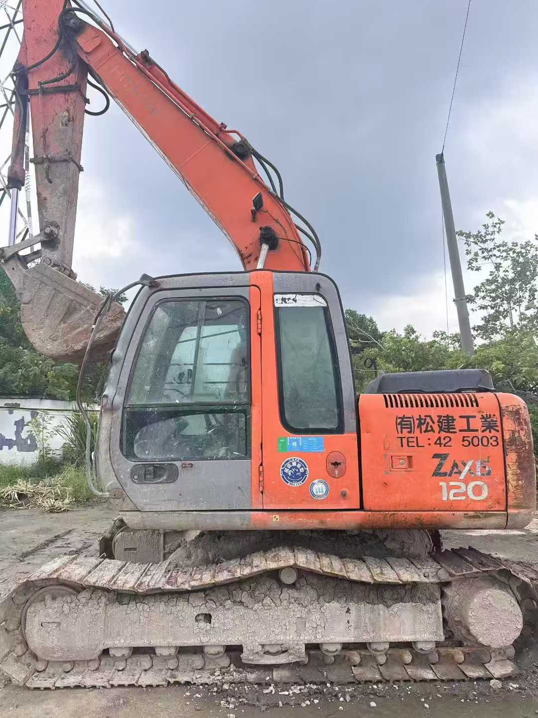 Used Hitachi ZX120 Excavator 2016 Model