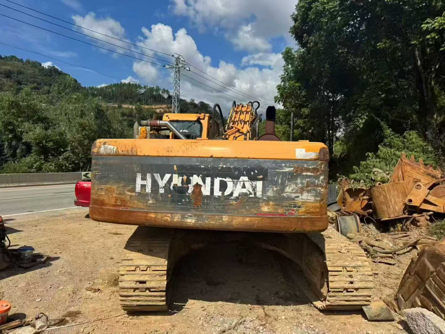 Used Hyundai R335-7 Excavator 2016 Model