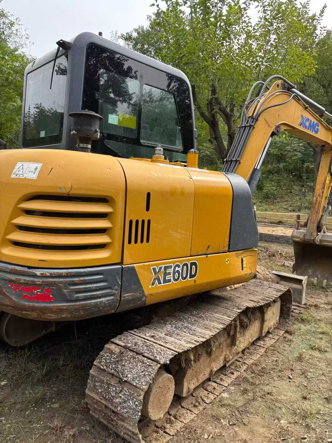 Used XCMG XE60D Excavator 2018 Model