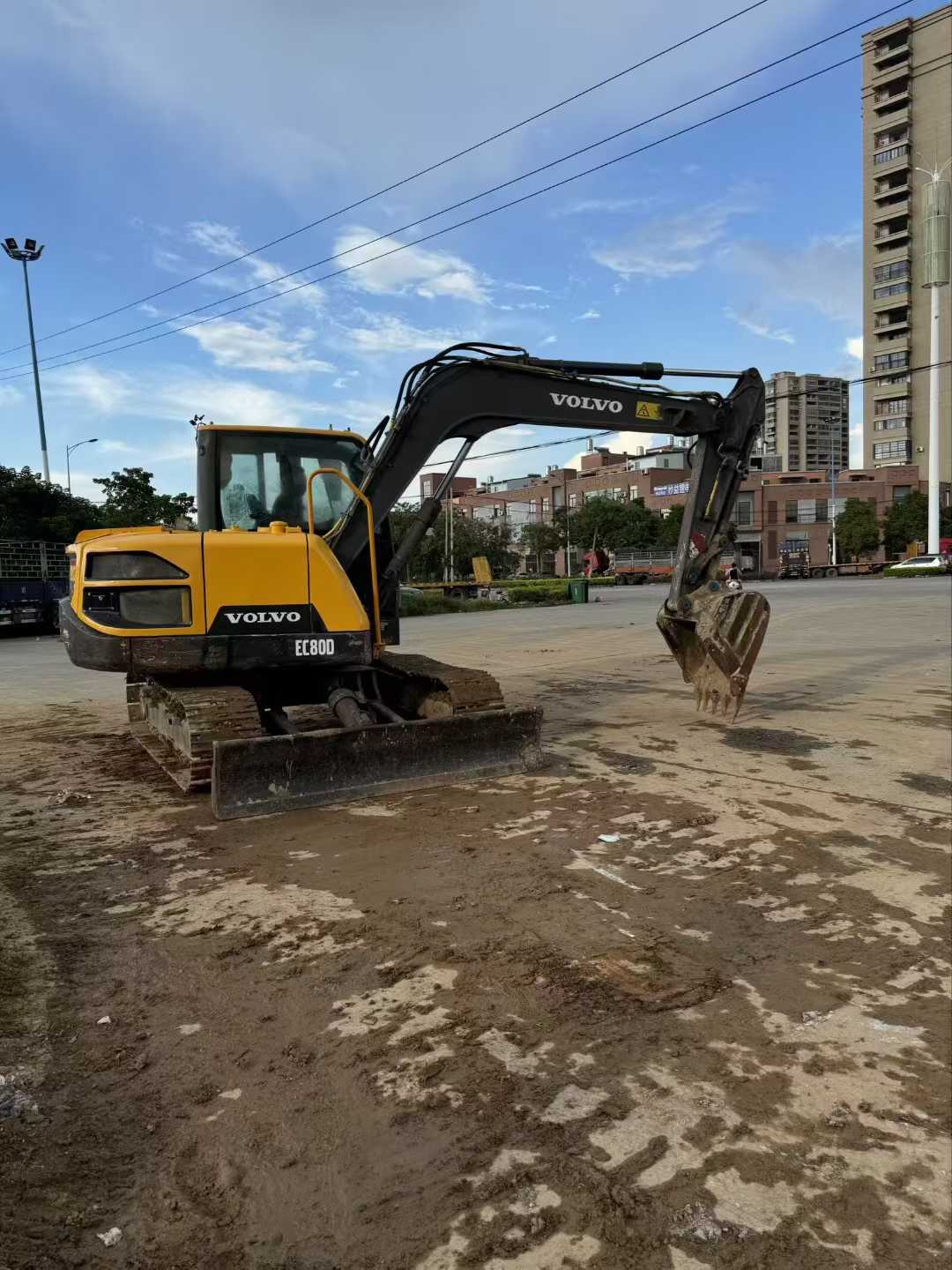 Used Volvo EC80D PRO Excavator 2016 Model