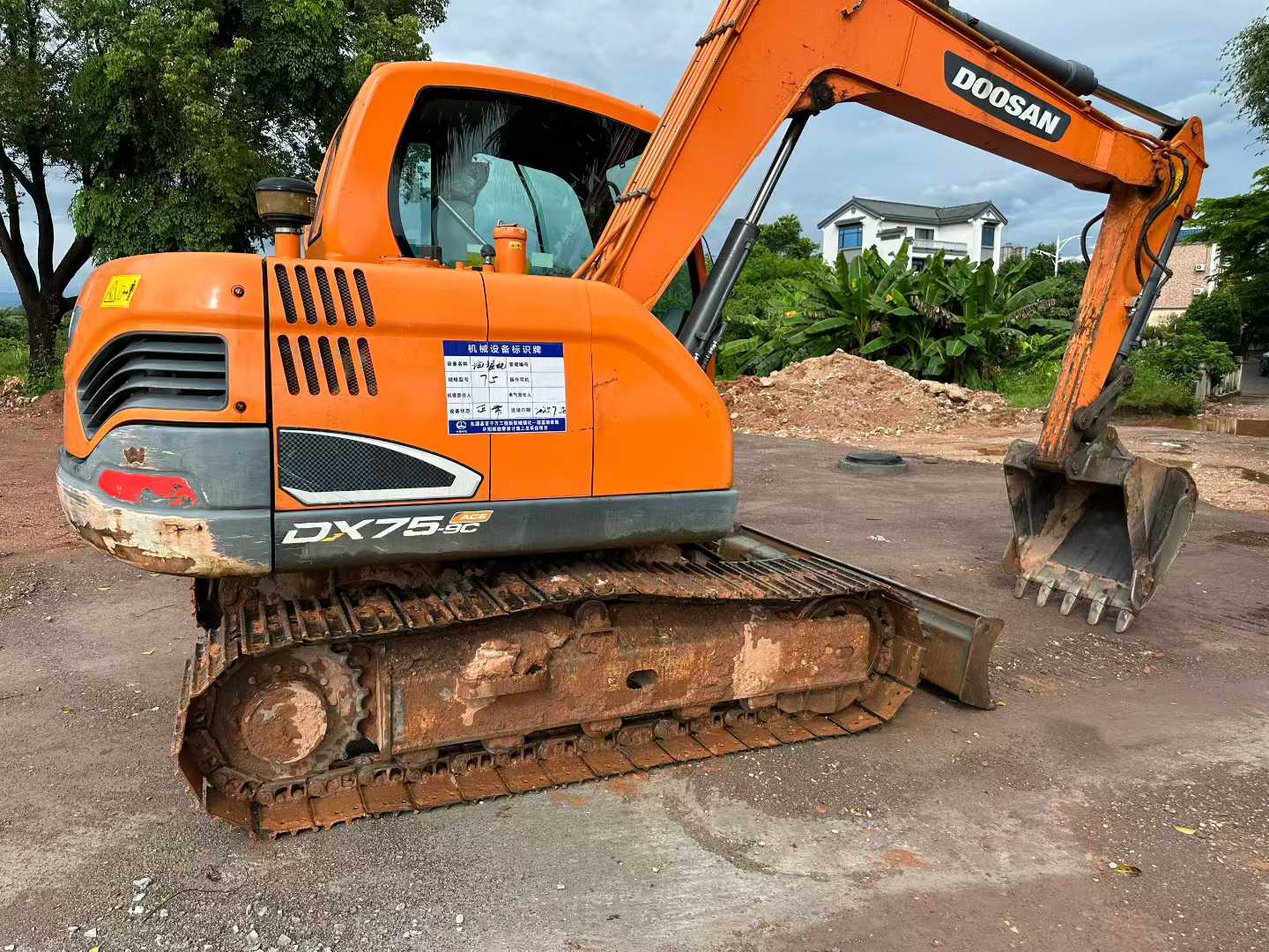 Used Doosan DX75 Excavator 2021 Model / 2
