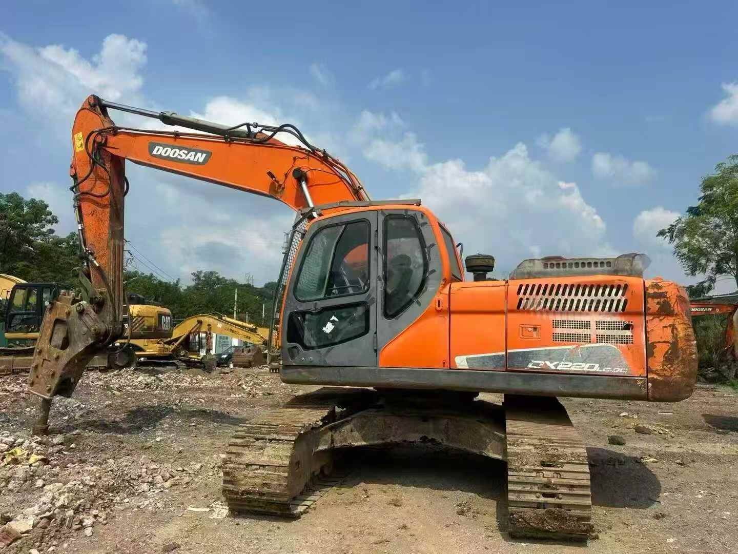 Used Doosan DX220LC-9C ACE Excavator 2018 Model