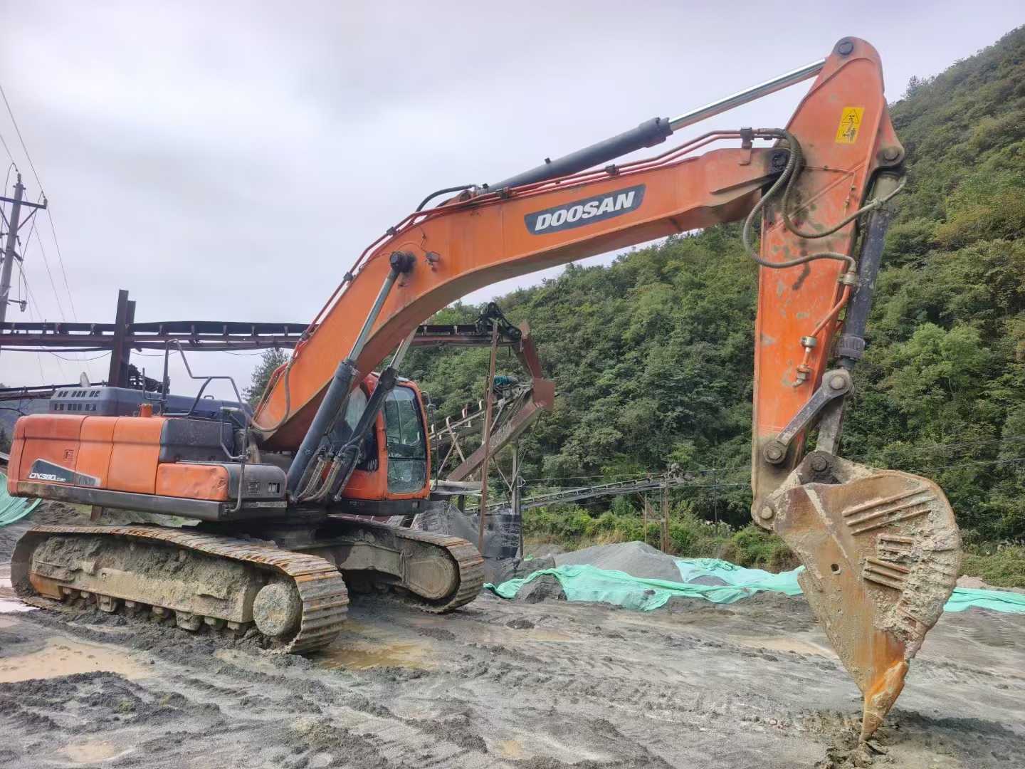 Used Doosan DX340 Excavator 2019 Model