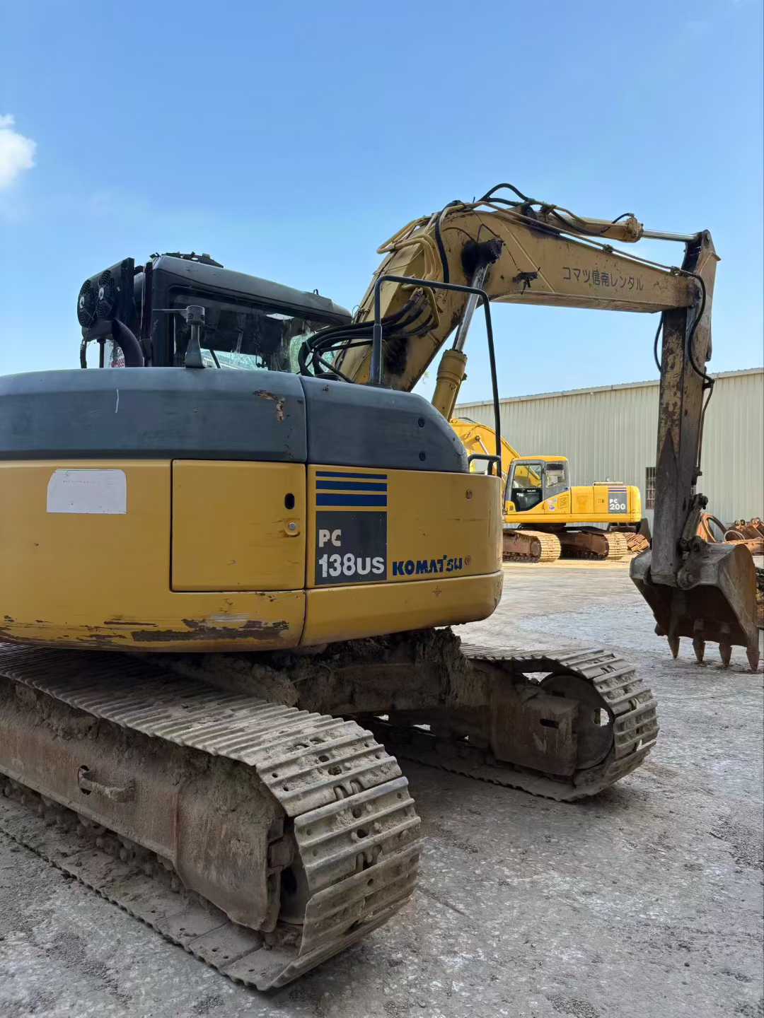 Used Komatsu PC128UU Excavator 2016 Model