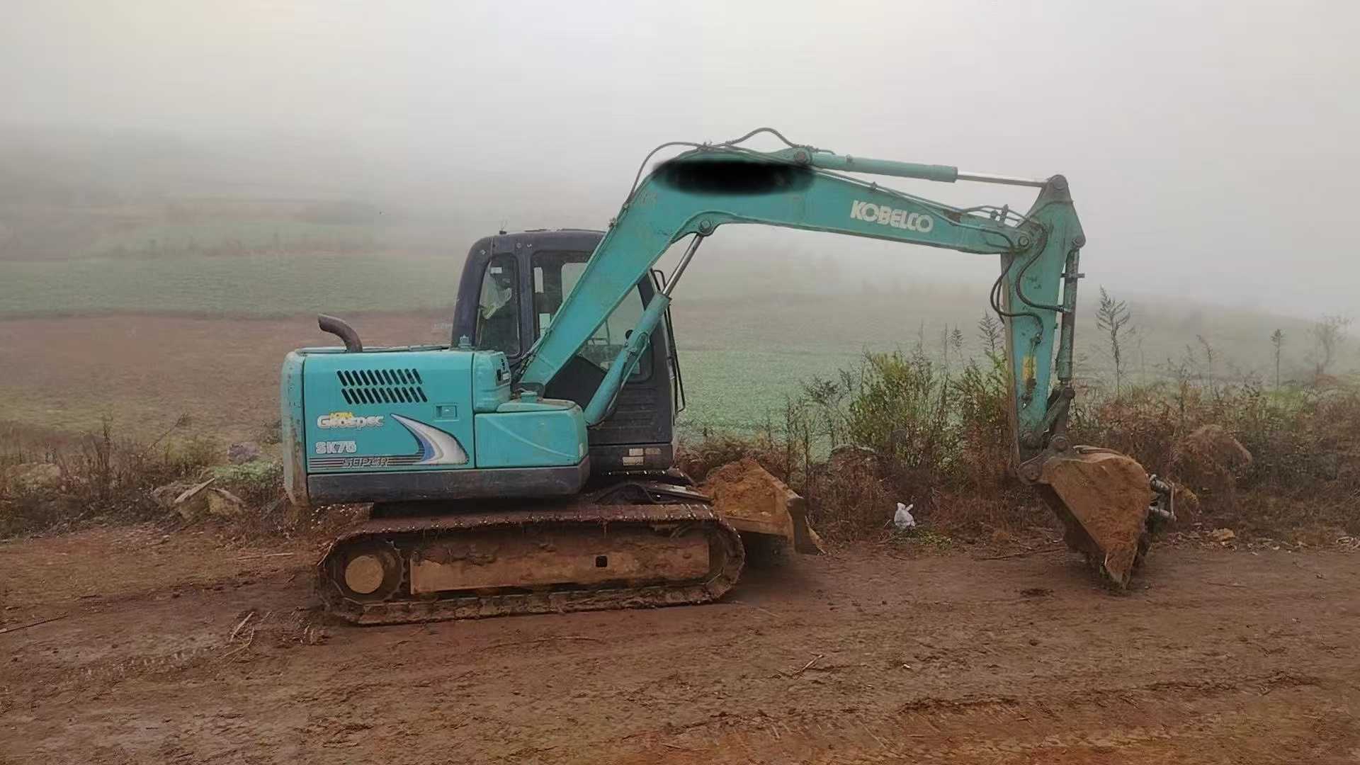 Used Kobelco SK75 Excavator 2012 Model