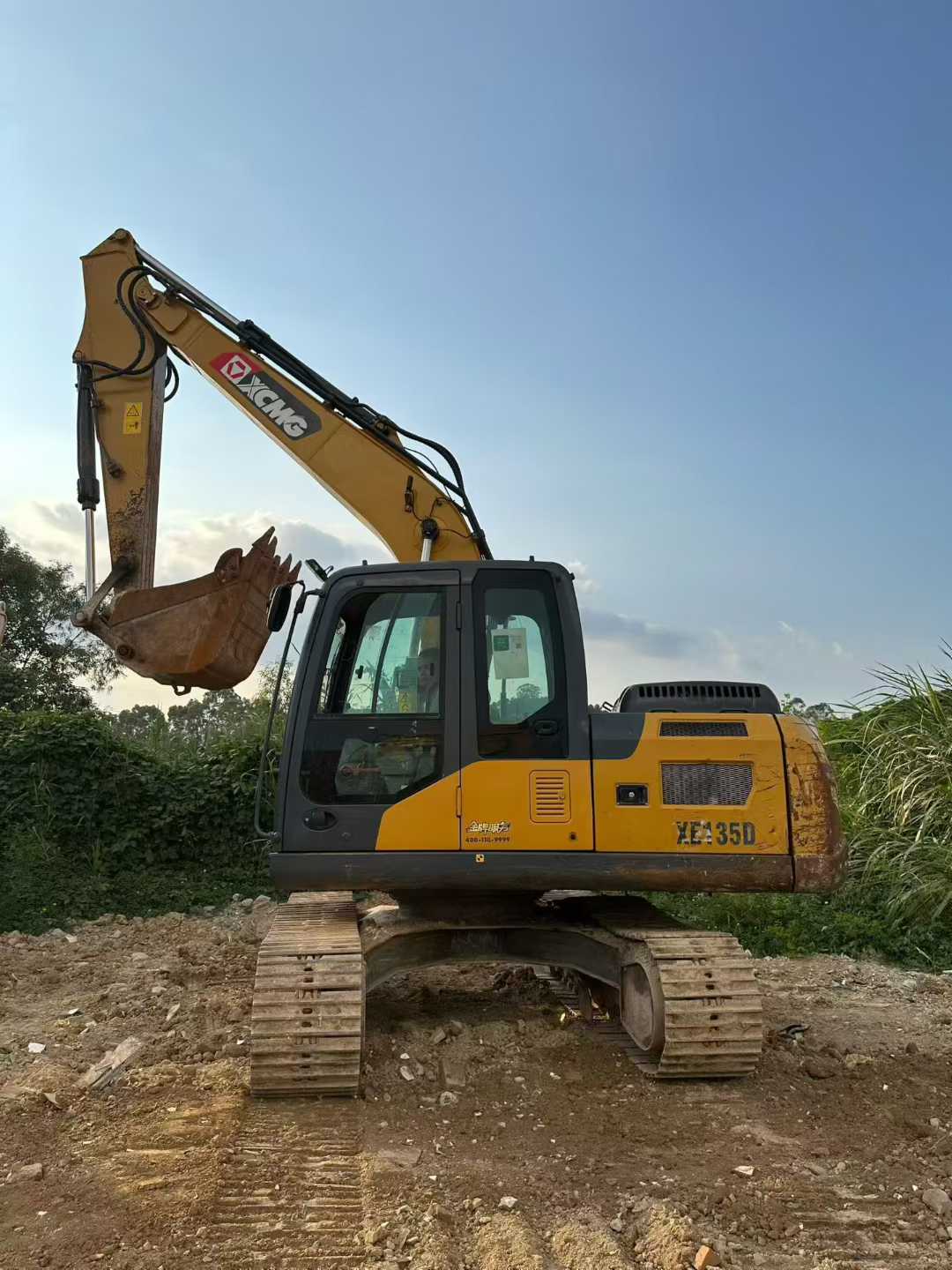 Used XCMG XE135D Excavator 2022 Model