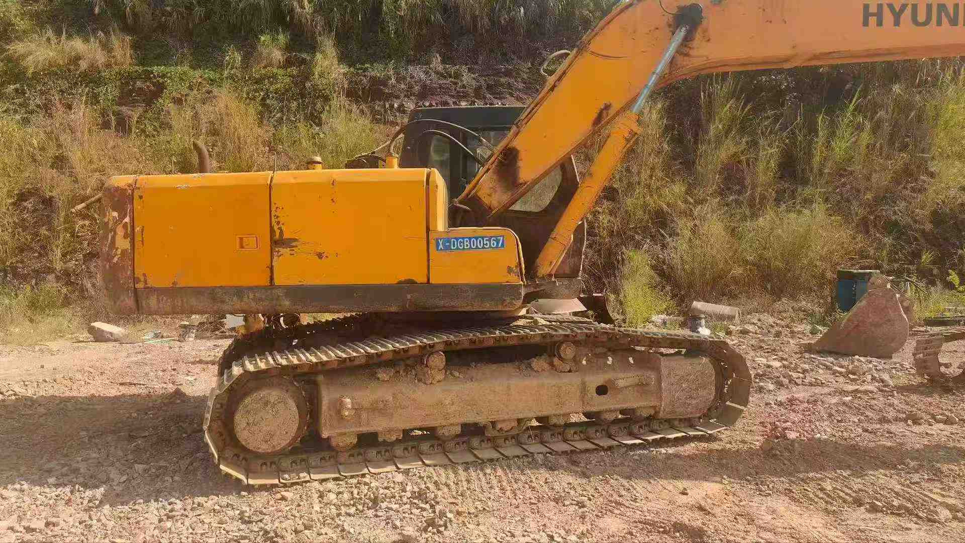 Used Hyundai R215-7 Excavator 2016 Model / 2