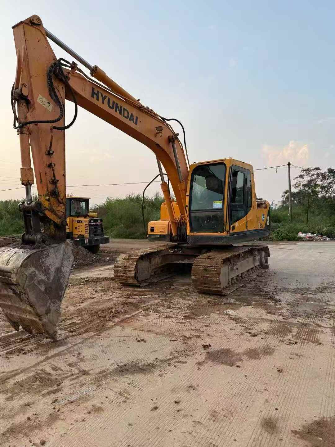 Used Hyundai R150WVSNPRO Excavator 2016 Model / 4