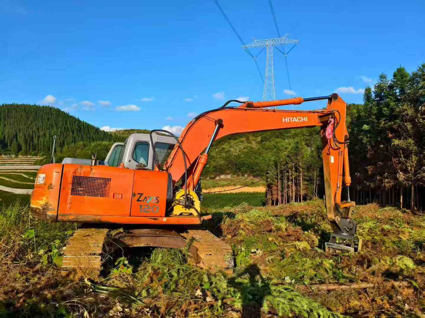 Used Hitachi ZX120 Excavator 2014 Model