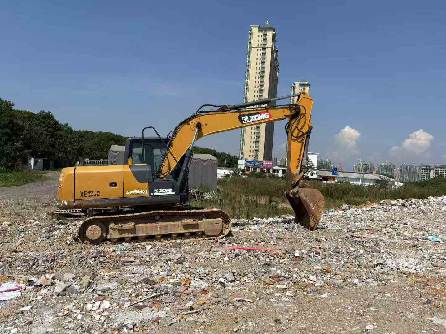 Used XCMG XE135GA Excavator 2016 Model