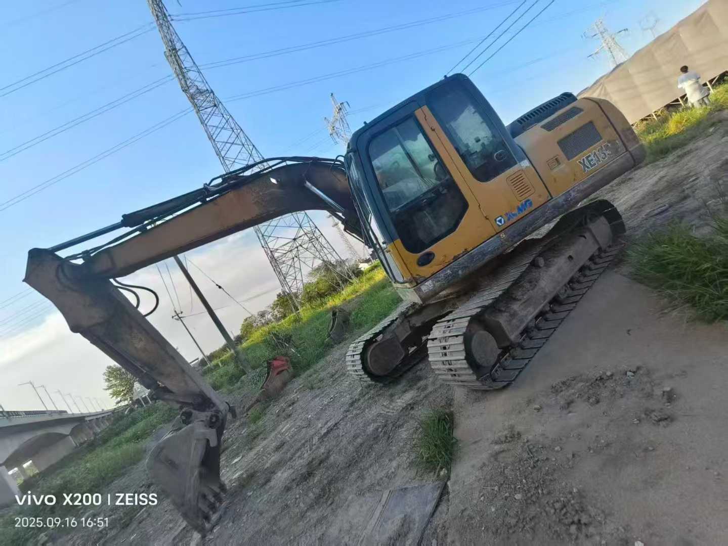 Used XCMG XE135GA Excavator 2017 Model