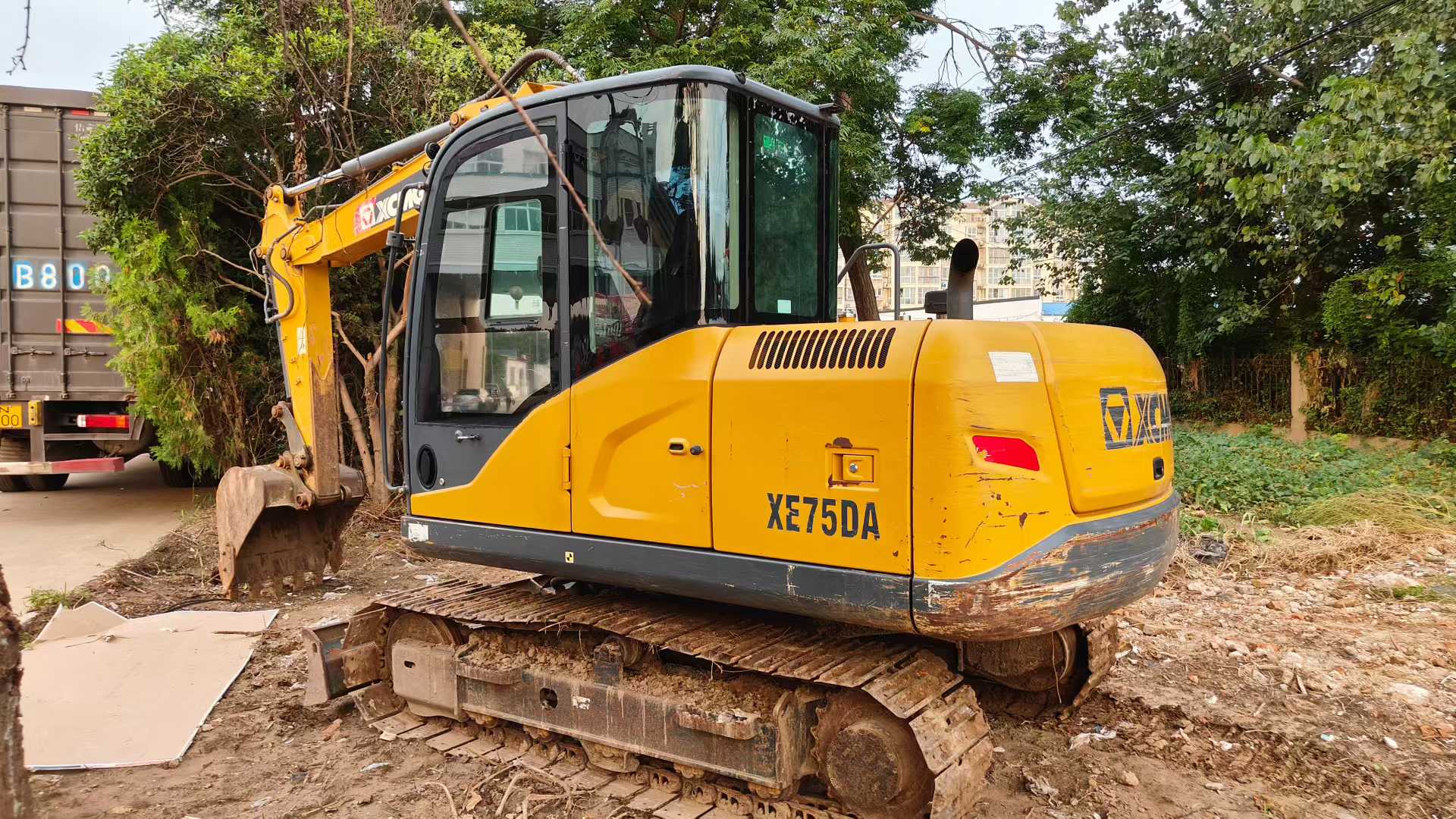 Used XCMG XE75WD Excavator 2021 Model
