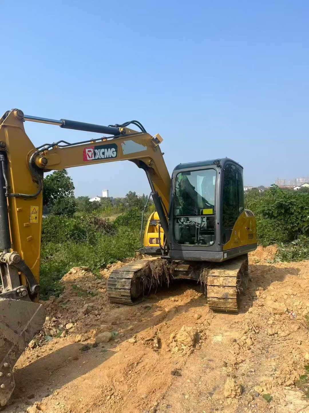 Used XCMG XE75WD Excavator 2022 Model