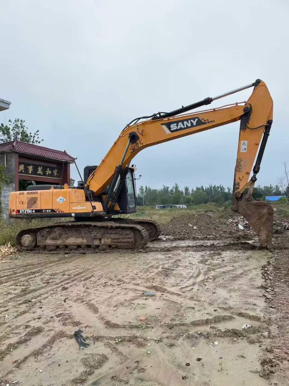 Used Sany SY215C-9 Excavator 2013 Model