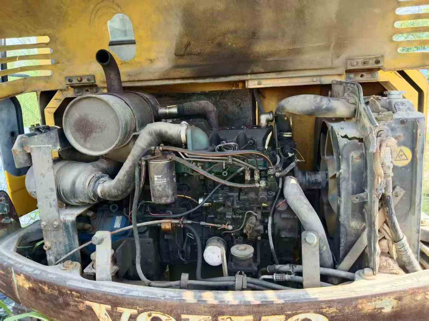 Used Volvo EW55 Excavator 2012 Model / 4