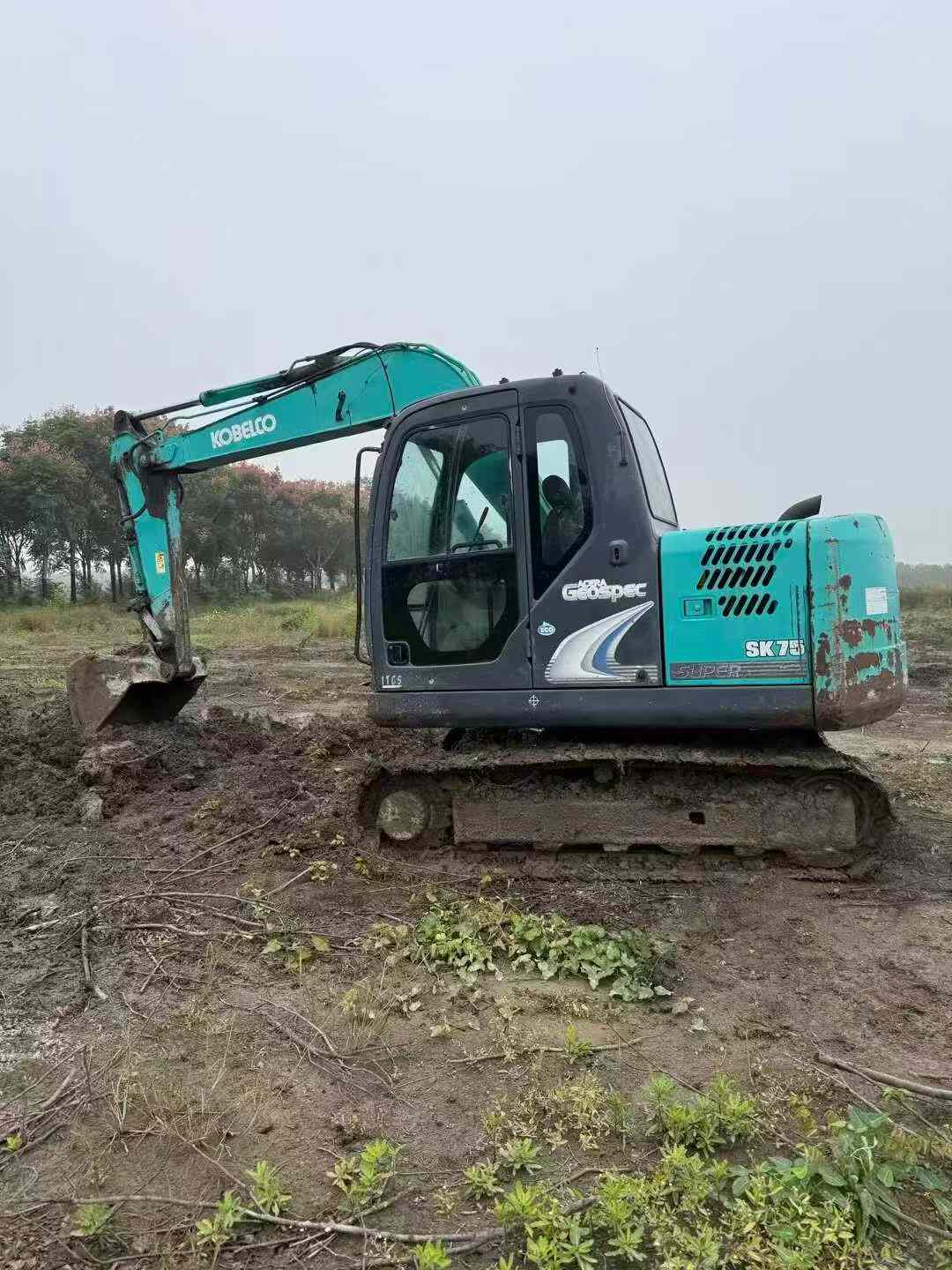 Used Kobelco SK75 Excavator 2013 Model
