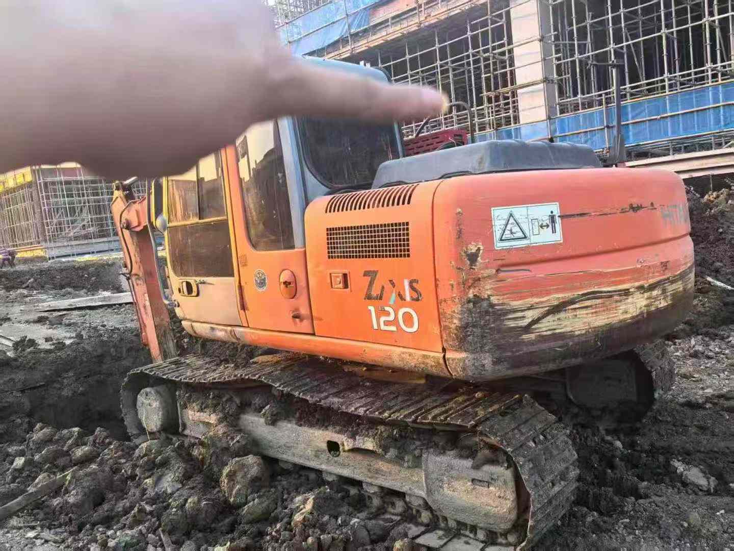 Used Hitachi ZX120 Excavator 2014 Model