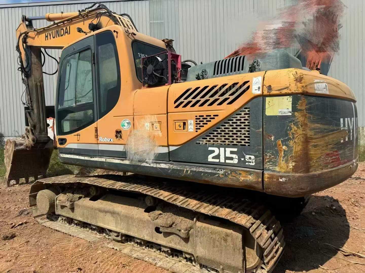 Used Hyundai R215-9 Excavator 2015 Model / 2