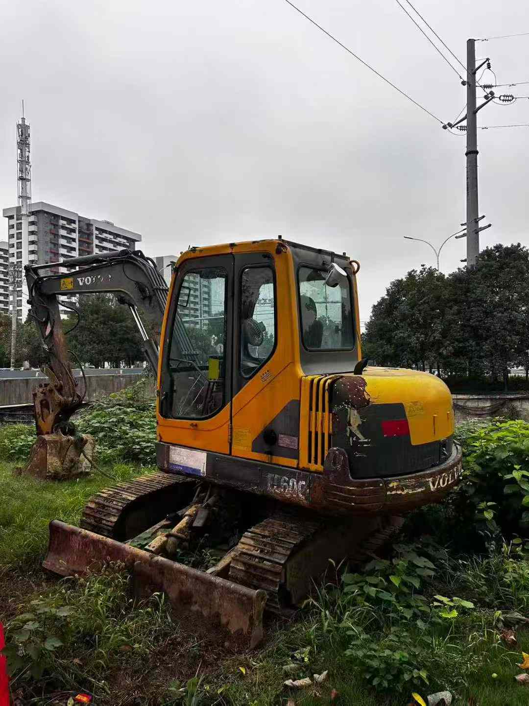 Used Volvo EW55 Excavator 2015 Model