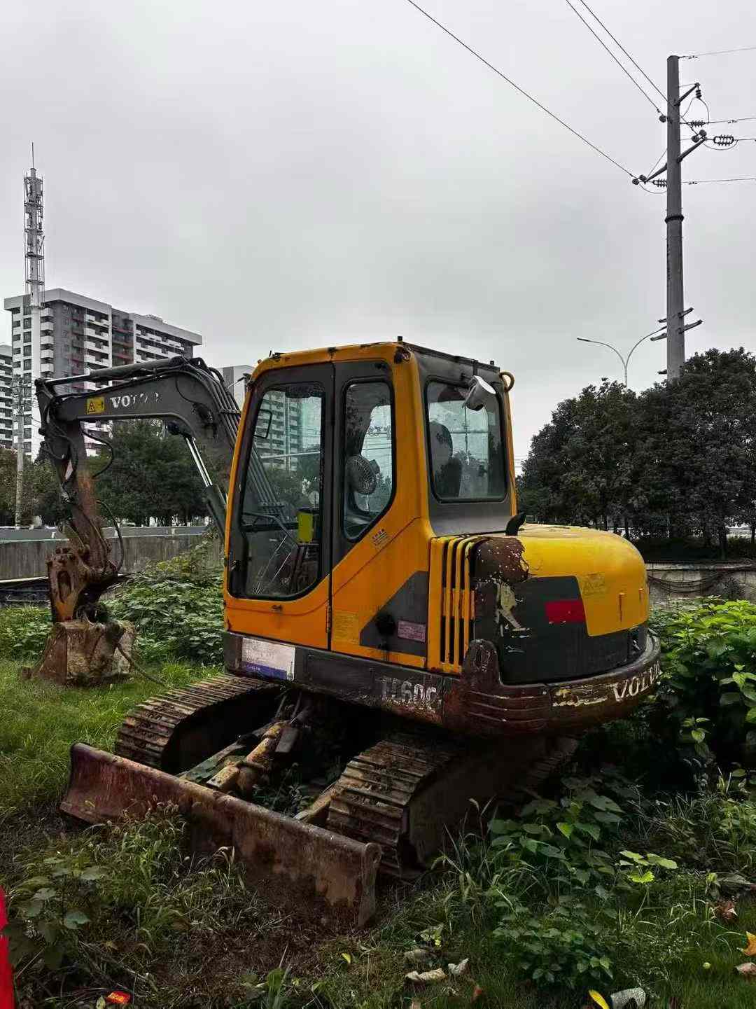 Used Volvo EW55 Excavator 2015 Model
