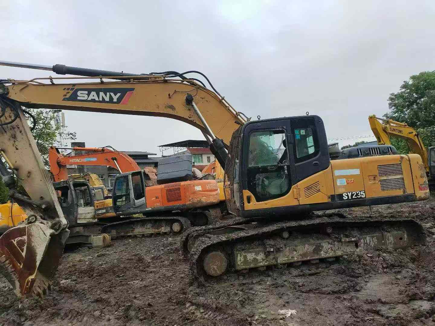 Used Sany SY235C Excavator 2012 Model