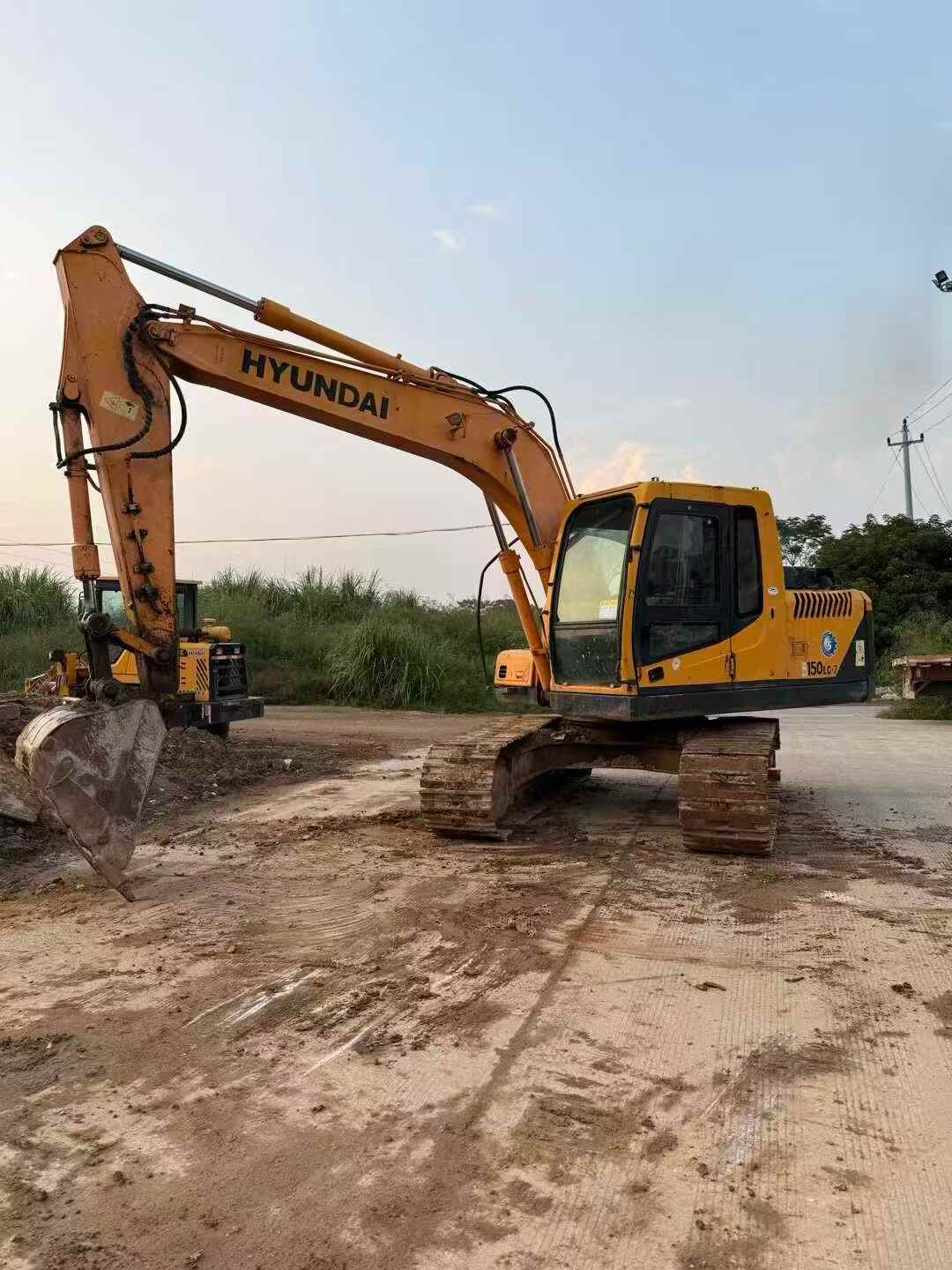 Used Hyundai R150-7 Excavator 2016 Model / 2