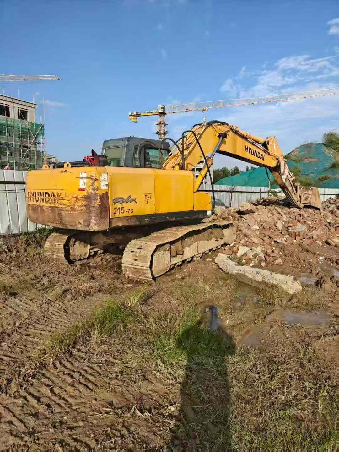 Used Hyundai R215-7 Excavator 2016 Model