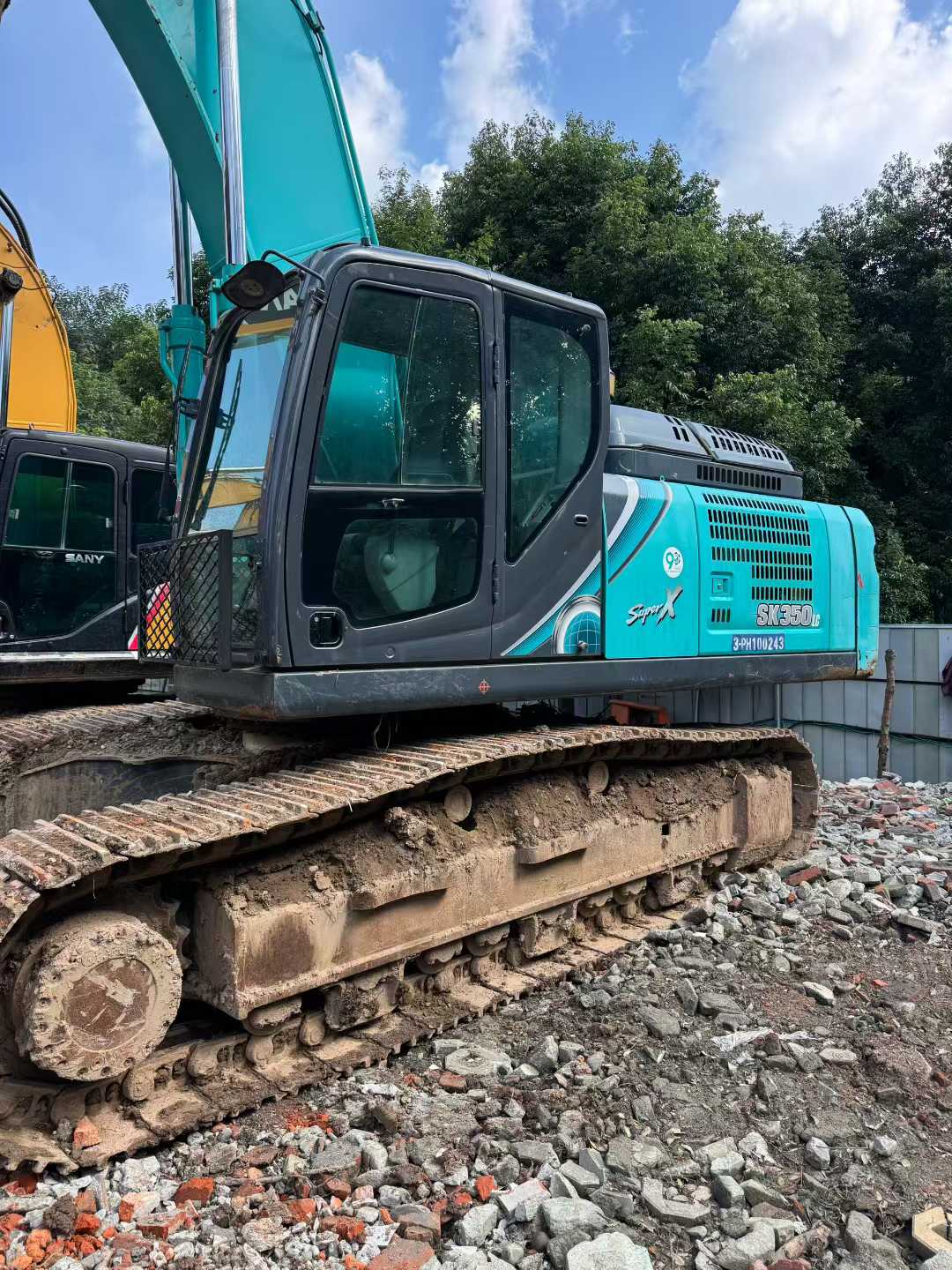 Used Kobelco SK350LC-10 SuperX Excavator 2021 Model / 3