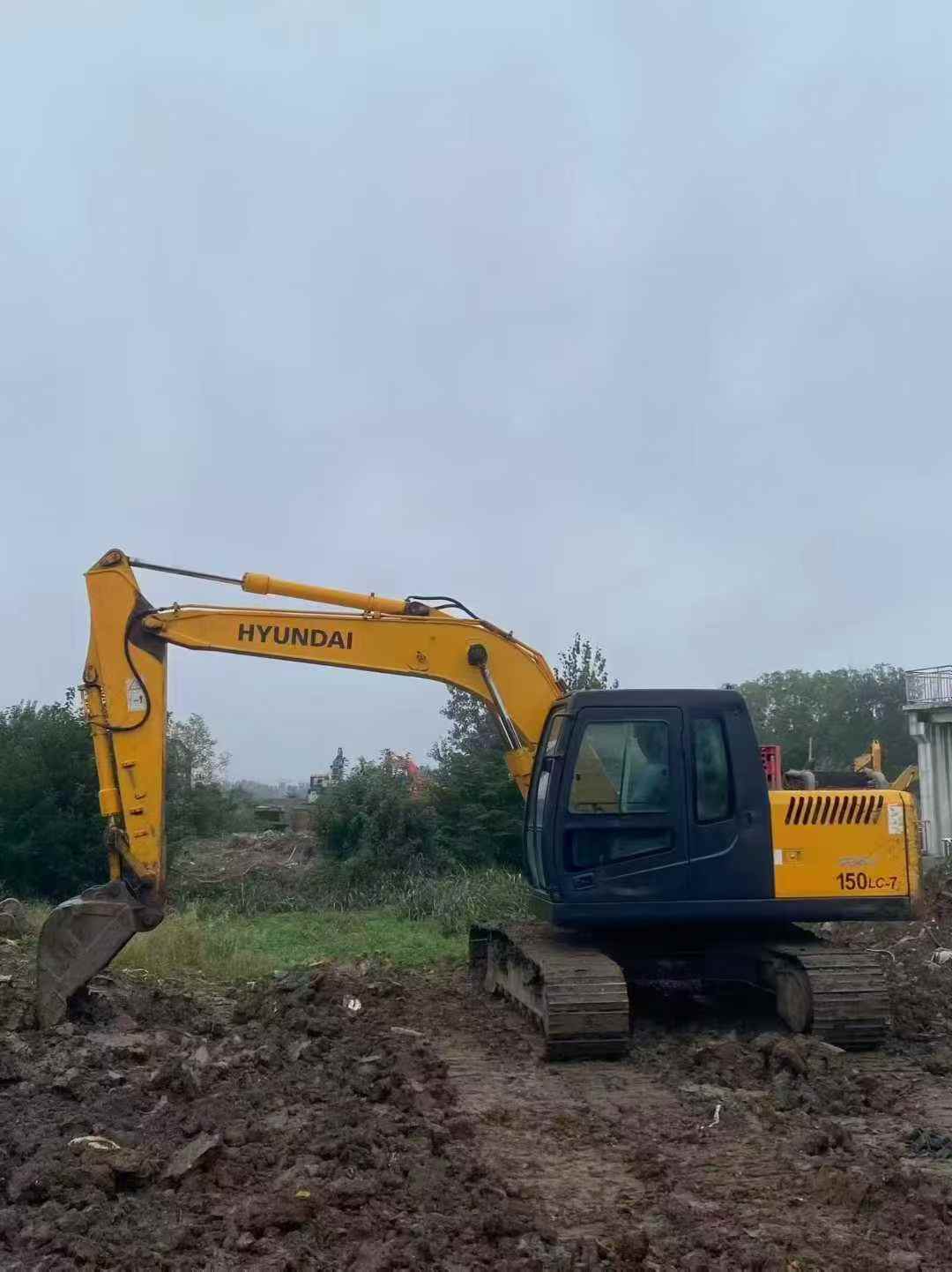 Used Hyundai R150-7 Excavator 2016 Model / 9