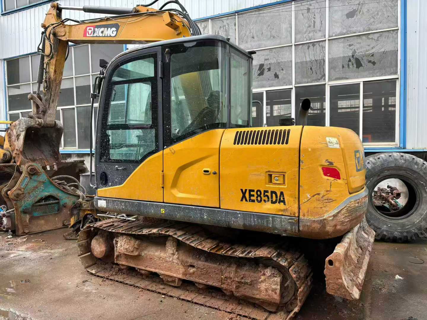 Used XCMG XE75WD Excavator 2021 Model