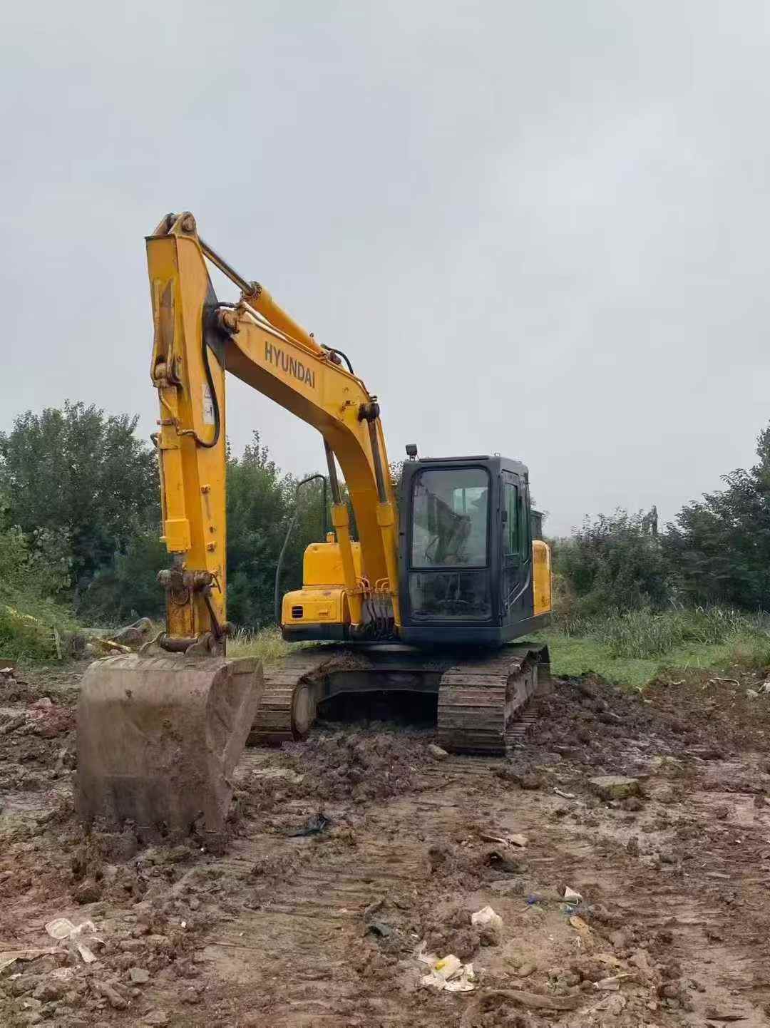 Used Hyundai R150-7 Excavator 2016 Model / 2