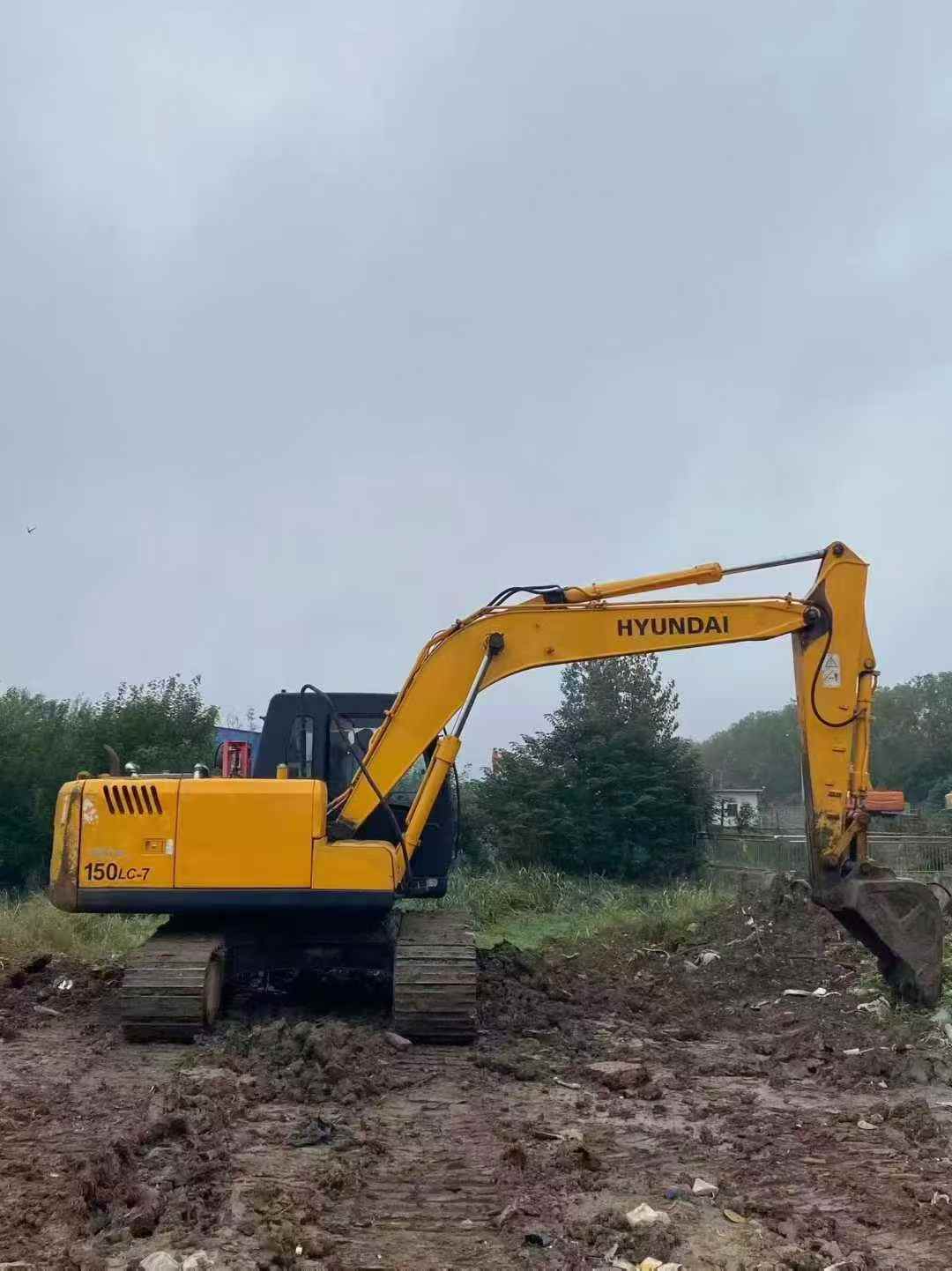 Used Hyundai R150-7 Excavator 2016 Model / 8