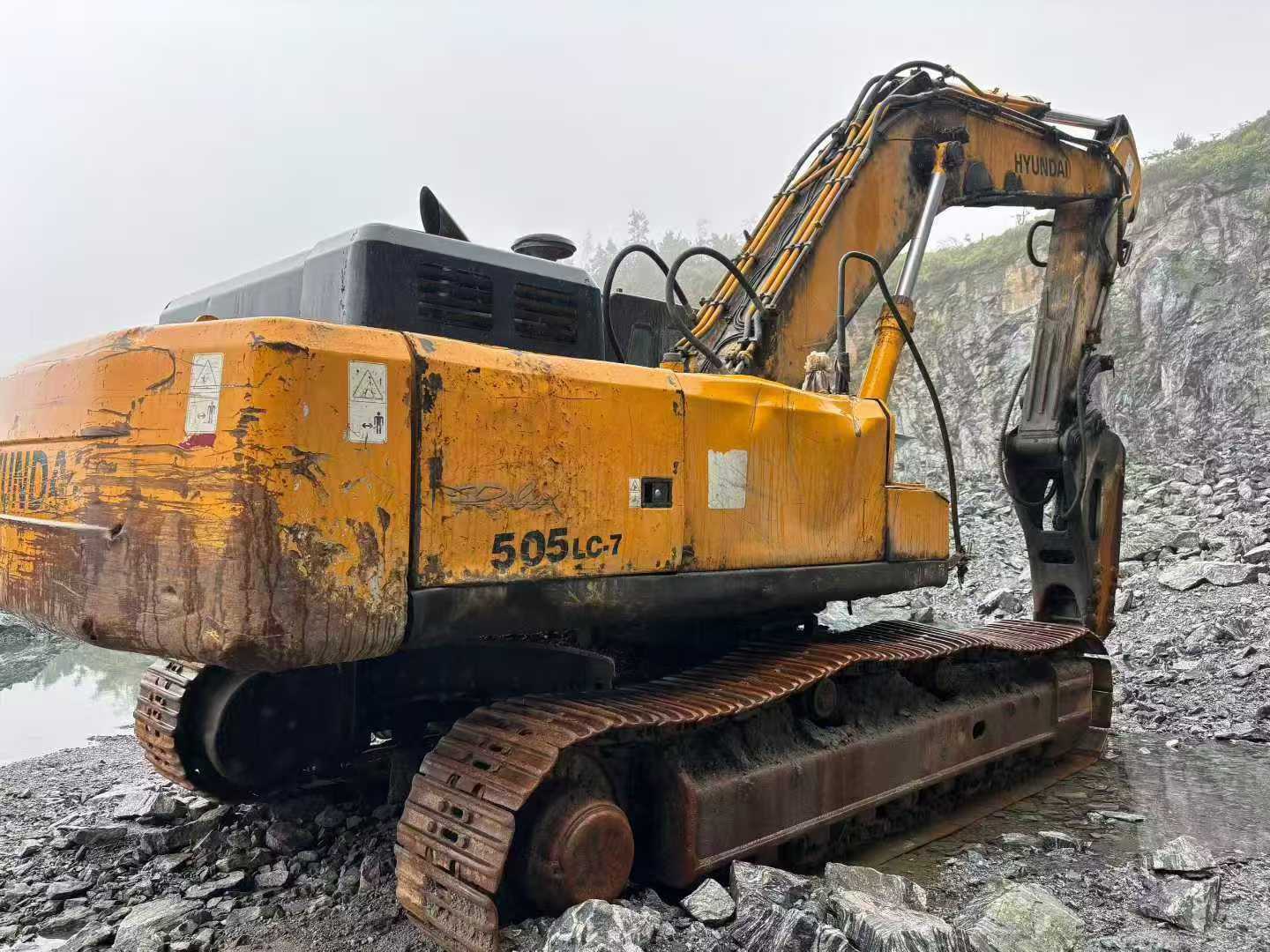 Used Hyundai HX55 Excavator 2015 Model / 2