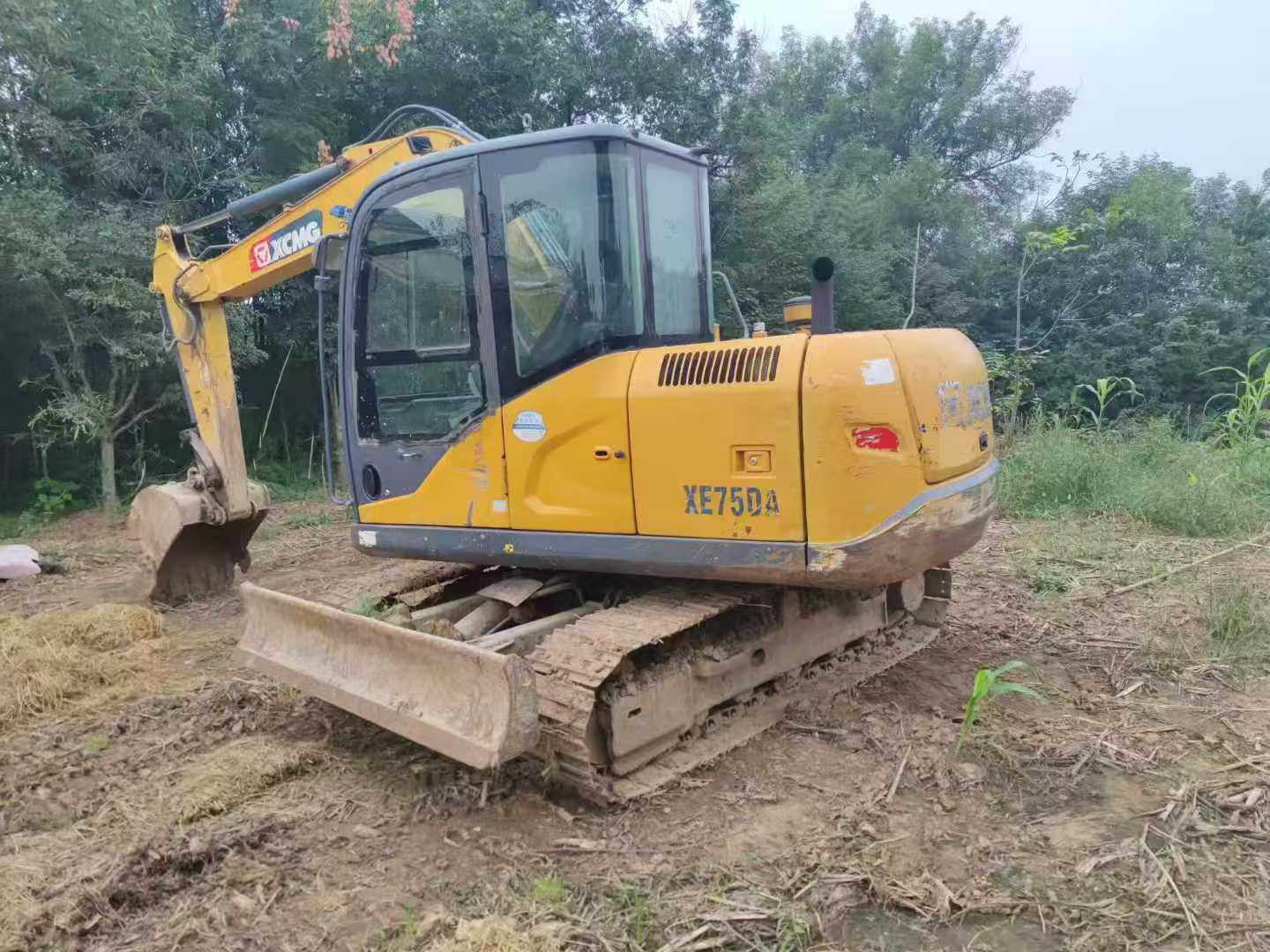 Used XCMG XE75WD Excavator 2020 Model