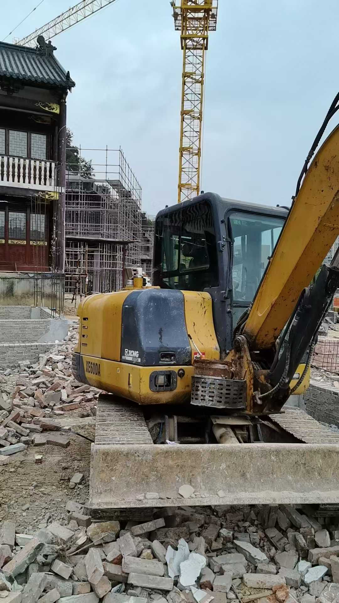 Used XCMG XE60DA Excavator 2020 Model